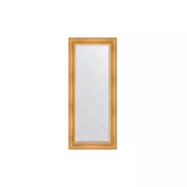 Зеркало в раме с гравировкой Травленое золото