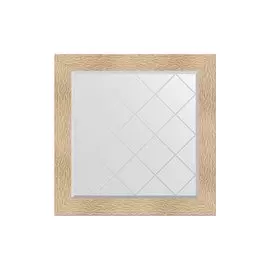 Зеркало в раме с гравировкой золотые дюны