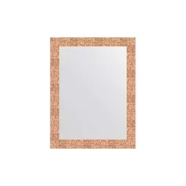 Зеркало в раме Соты медный