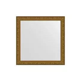 Зеркало в раме Виньетка состаренное золото 56 мм