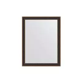 Зеркало в раме витой махагон