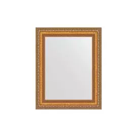 Зеркало в раме золотые бусы на бронзе