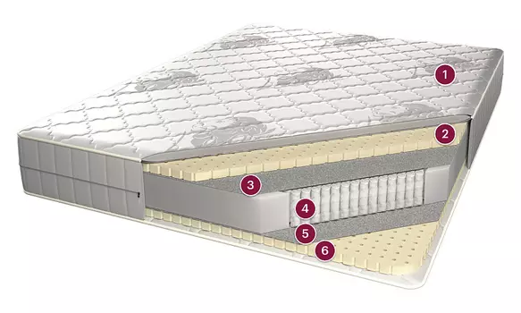 Брюссель, 180x200, белый жаккард Leo