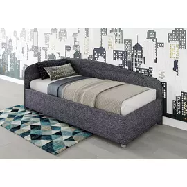 Кровать Paola L, 90x200, микровелюр, основание