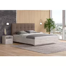 Кровать Vena (ясмунд), 140x200, рогожка, пм