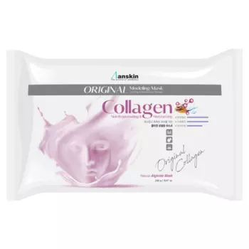 Альгинатная маска с коллагеном и гиалуроновой кислотой Anskin Modeling Mask Collagen 240 г