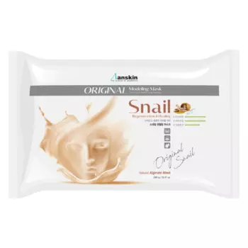 Альгинатная маска с муцином улитки Anskin Snail Modeling Mask - 240 гр