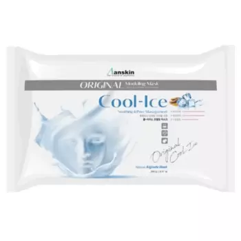 Успокаивающая и охлаждающая альгинатная маска Anskin Cool-Ice Modeling Mask - Мягкая упаковка: 240 гр