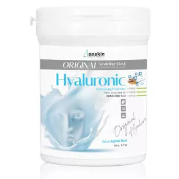 Альгинатная маска с гиалуроновой кислотой Anskin Hyaluronic Modeling Mask - 240 гр + контейнер