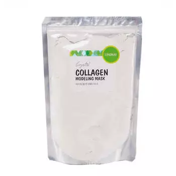 Альгинатные маски с ложкой-лопаткой Lindsay Premium Modeling Mask Pack - С коллагеном (Collagen)