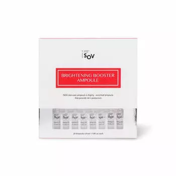 Набор осветляющих ампул для лица Isov Brightening Booster Ampoule