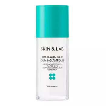 Успокаивающая ампула для проблемной кожи с центеллой SKIN&LAB Tricicabarrier Calming Ampoule