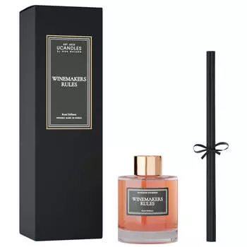 Диффузор с ароматом винограда и сухофруктов Ucandles Reed Diffuser Winemakers’ Rules