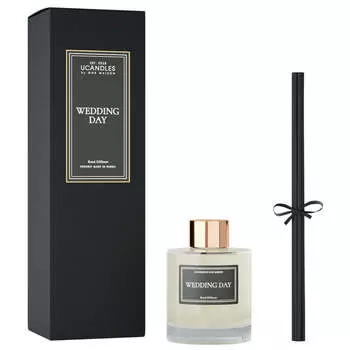 Диффузор с благородным цветочным ароматом Ucandles Reed Diffuser Wedding Day