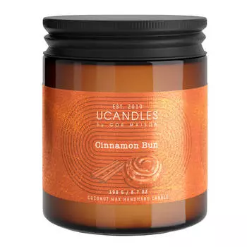 Ароматическая свеча с ароматом булочки с корицей Ucandles Les Saisons WIinter Cinnamon Bun