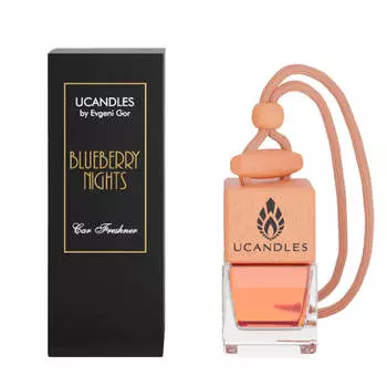 Ароматизатор для авто с ароматом черники Ucandles Car Freshner Blueberry Nights