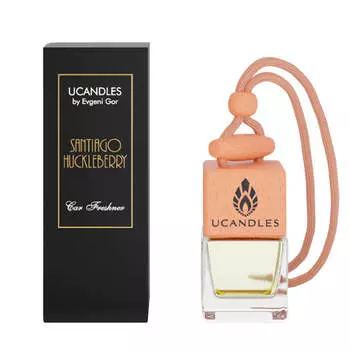 Ароматизатор для авто с ягодным ароматом Ucandles Car Freshner Santiago Hucklberry