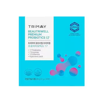 БАД с комплексом 17 пробиотиков Trimay BeautriWell Premium Probiotics 17 - 30 шт
