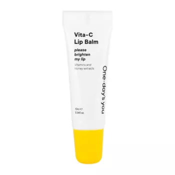 Восстанавливающий бальзам для губ с маслом ши One-Day's You Lip Balm - Vita-C