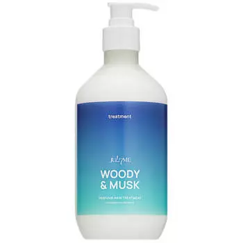 Парфюмированный бальзам для волос с нишевым ароматом JUL7ME Perfume Hair Treatment - Woody & Musk