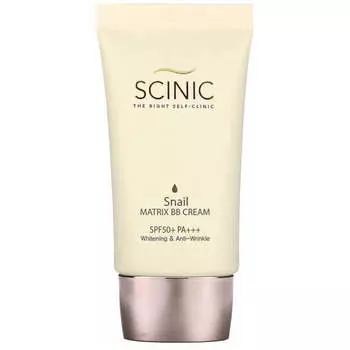 ББ-крем с улиточным муцином Scinic Snail Matrix BB Cream Spf 50+