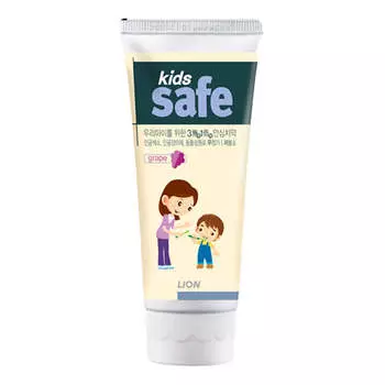 Детская зубная паста со вкусом винограда Lion Kids Safe Toothpaste Grape