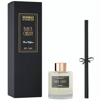 Диффузор со сладким ароматом черешни Ucandles Reed Diffuser Black Cherry