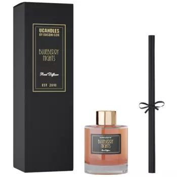 Диффузор со сладким ароматом черники со сливками Ucandles Reed Diffuser Blueberry Nights