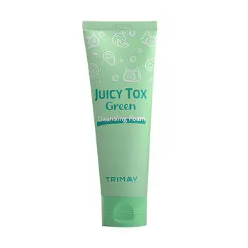 Фруктовая пенка для умывания Trimay Juicy Tox Green Cleansing Foam