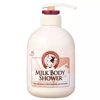 Увлажняющий гель для душа с молочными протеинами Flor de Man Milk Body Shower