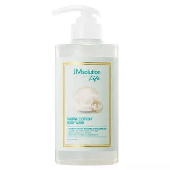 Гель для душа с морской водой и пудровым ароматом JMsolution Life Marine Cotton Body Wash