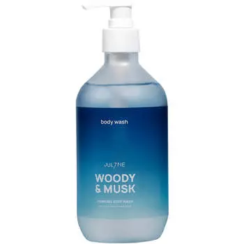 Парфюмированный гель для душа с нишевым ароматом JUL7ME Perfume Body Wash Woody&Musk