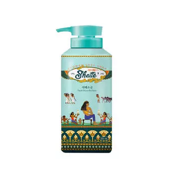 Бессульфатный гель-эксфолиант для душа с солью мёртвого моря Mukunghwa Dead Sea Salt With Fresh Ocean Perfume 500 мл