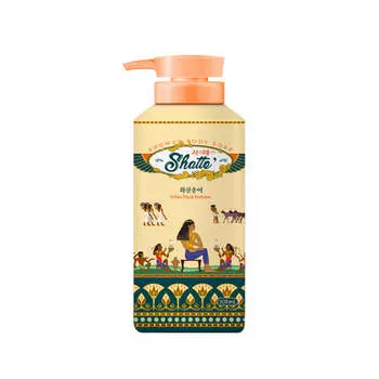 Бессульфатный гель-эксфолиант для душа с вулканической лавой Mukunghwa White Musk Perfume Shower Body Soap - 500 мл