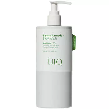 Гипоаллергенный гель для душа с пробиотиками и LHA-кислотой UIQ Biome Remedy Body Wash