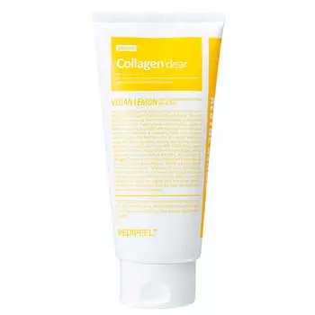 Осветляющий гель-пенка с коллагеном и облепихой MEDIPEEL Vegan Vitamin Collagen Clear
