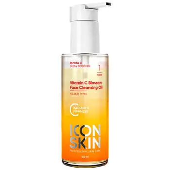 Гидрофильное масло с витамином C ICON SKIN Vitamin C Blossom Face Cleansing Oil