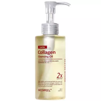 Гидрофильное масло с коллагеном MEDIPEEL Red Lacto Collagen Cleansing Oil 2.0