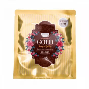 Гидрогелевая маска для лица с золотом и маточным молочком Koelf Gold & Royal Jelly Mask