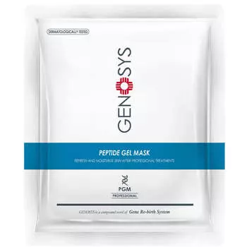 Омолаживающая гидрогелевая маска с аргирелином Genosys Peptide Gel Mask