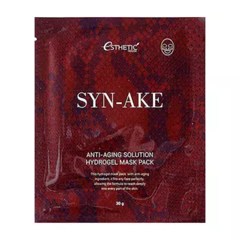 Гидрогелевая маска с пептидами Esthetic House Syn-Ake Anti-Aging Solution Hydrogel Mask Pack