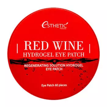 Гидрогелевые патчи с экстрактом красного вина Esthetic House Red Wine Hydrogel Eye Patch