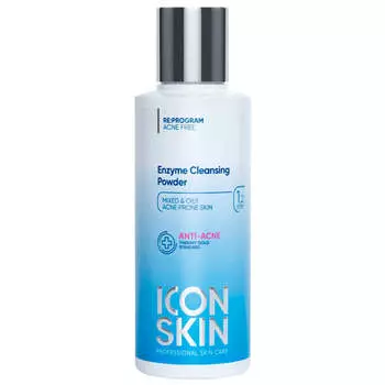 Энзимная пудра для проблемной кожи с BHA-кислотой ICON SKIN Enzyme Cleansing Powder