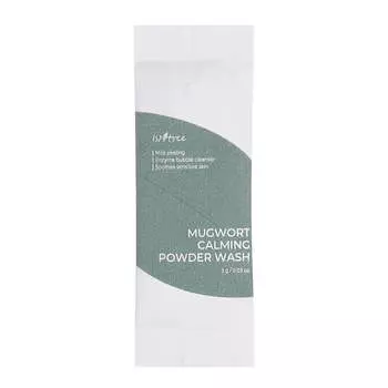 Энзимная пудра с полынью в саше IsNtree Mugwort Calming Powder Wash