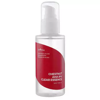 Обновляющая эссенция с АНА-кислотами IsNtree Chestnut AHA 8% Clear Essence