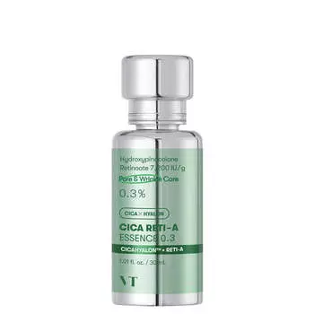 Бустер-эссенция с ретинолом и центеллой VT Cosmetics Cica Reti-A Essence 0.3