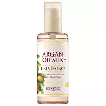 Аргановая эссенция для блеска волос Skinfood Argan Oil Silk Plus Hair Essence
