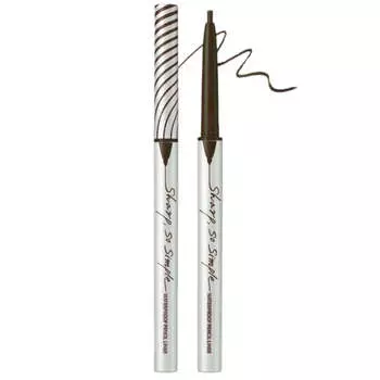 Водостойкая подводка-карандаш для глаз CLIO Sharp So Simple Pencil Liner