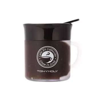 Кофейный скраб для лица Tony Moly Latte Art Cappuccino Cream-In Scrub