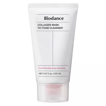 Коллагеновая маска-пенка для глубокого очищения Biodance Collagen Mask to Foam Cleanser